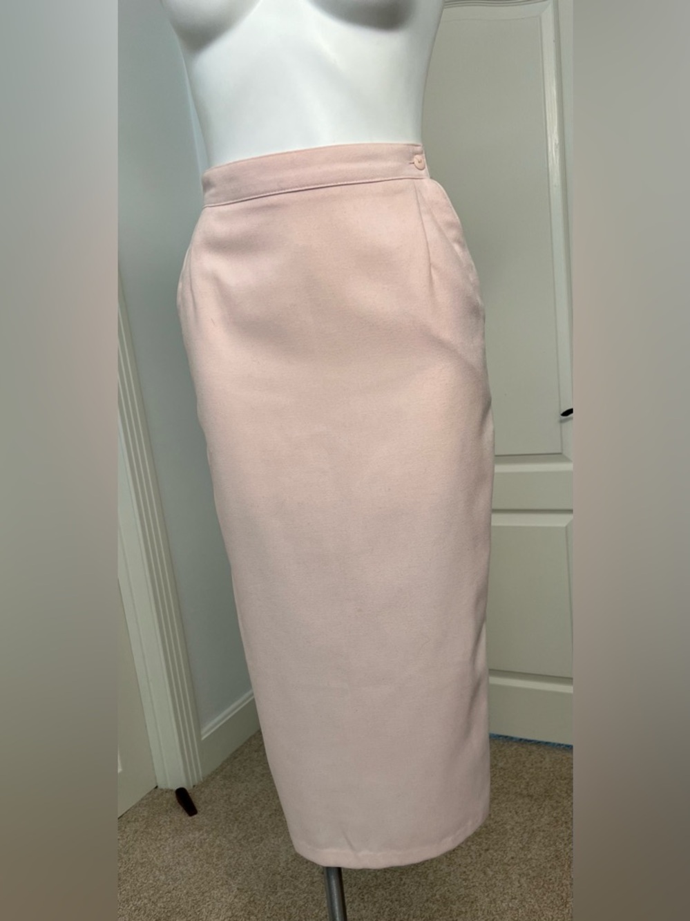 High-Rise Blush Pink,  Pencil Skirt